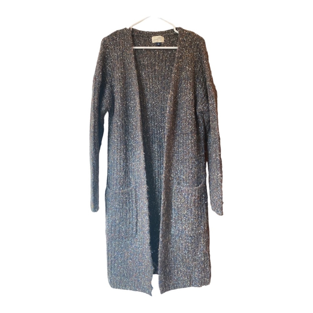 Target Universal Thread women’s 3/4 length chunky wool blend knot sweater, XS